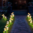 🌸 STUXMOS Solar-LED-Gartenleuchte in Blumenform – Romantische Stimmungsbeleuchtung für Garten & Party