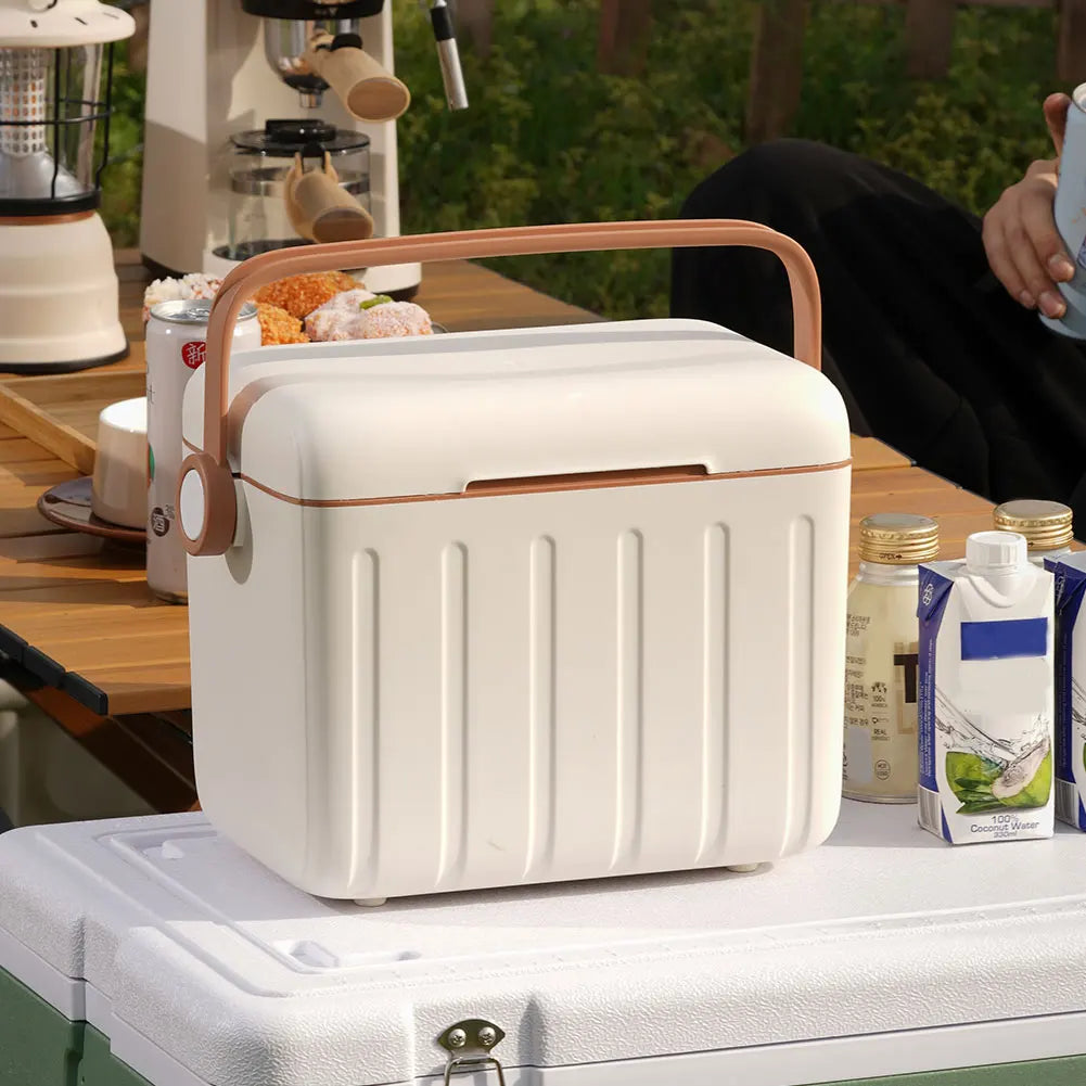 Apwikoger 6L Camping Koelbox – Draagbare Geïsoleerde Cooler voor Camping, Strand & Picknick