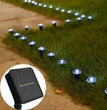 🌞 Solarbetriebene LED-Gartenwegleuchte – IP68 wasserdichte Solarbeleuchtung mit Touch-Steuerung 
