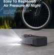 Mini pompe à air électrique pour voiture et vélo – Pompe à pression de pneus portable