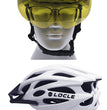 🚴 Casque de vélo LOCLE avec lunettes magnétiques – Casque VTT et vélo de route ultraléger avec visière pare-soleil