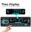 Hippcron 1DIN Bluetooth-Autoradio mit MP3-Player – 4x60W FM-Radio mit USB-, TF- und AUX-Anschluss