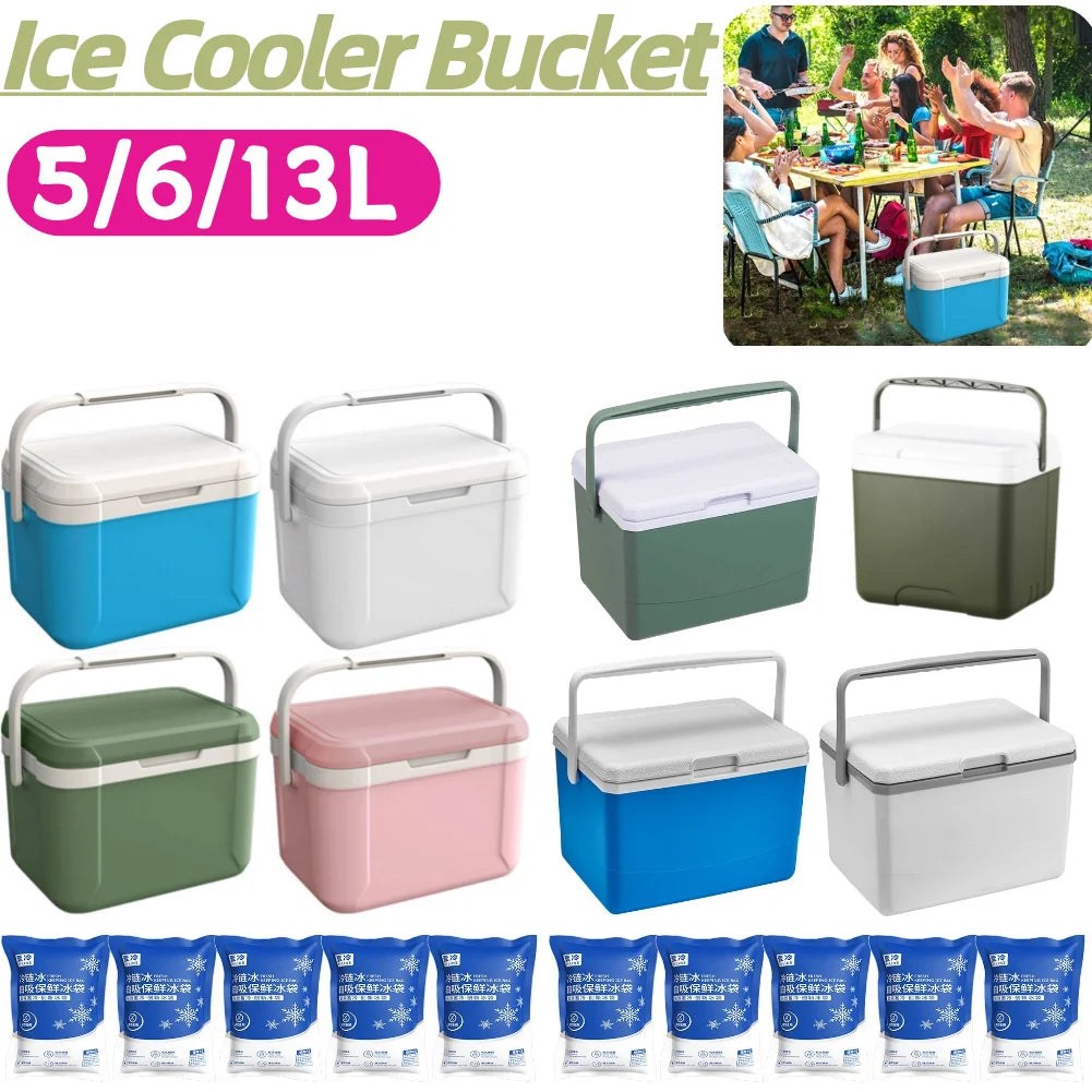Glacière d'extérieur MOJOYCE 13L – Glacière portable de 13 L pour le camping et les barbecues