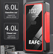 EAFC 2000A Starthilfegerät für Autos – 12V Batterieverstärker & Powerbank (600A / 2000A)