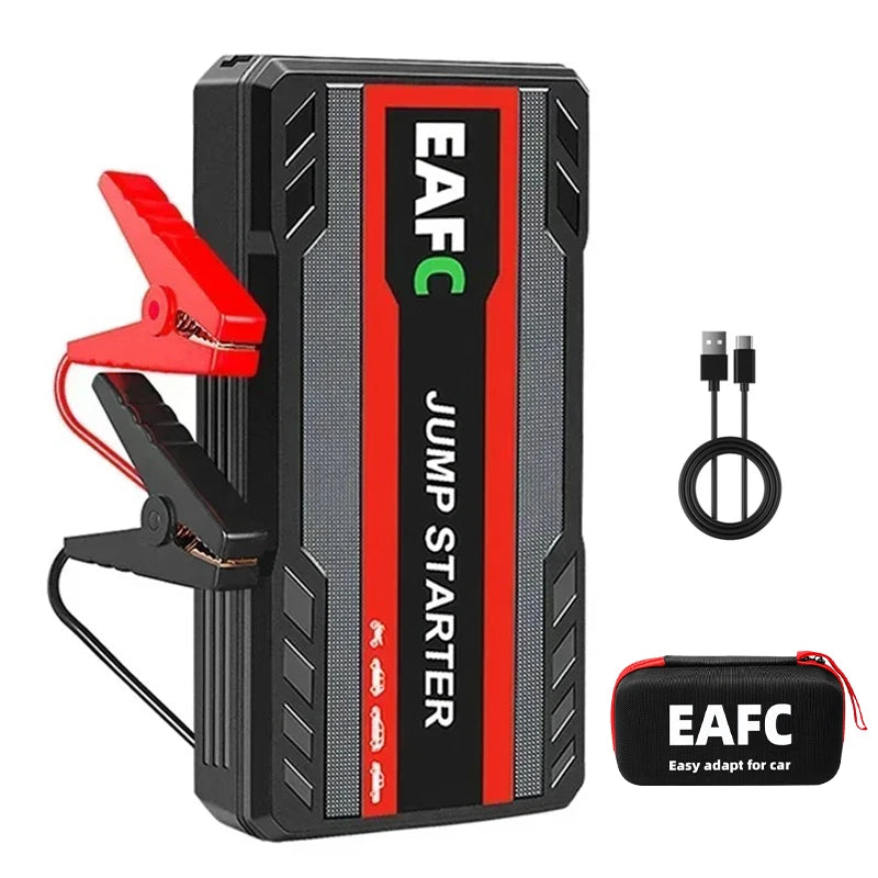 EAFC 2000A Starthilfegerät für Autos – 12V Batterieverstärker & Powerbank (600A / 2000A)