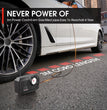 Mini pompe à air électrique pour voiture et vélo – Pompe à pression de pneus portable