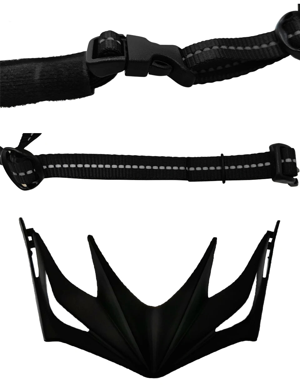 🚴 Casque de vélo LOCLE avec lunettes magnétiques – Casque VTT et vélo de route ultraléger avec visière pare-soleil