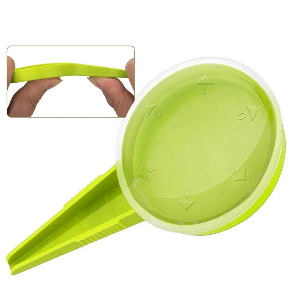 Ensemble de semoir de jardin – Aide au semis manuel avec distributeur de graines réglable