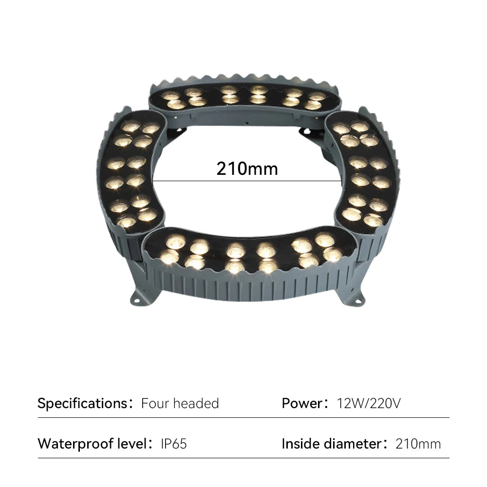 🌳 Solar Tree Hug LED Tuinlamp – IP65 Waterdichte Boomverlichting (Modern Design)