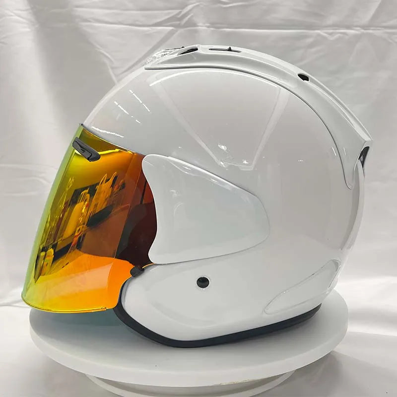 🏍️ Casque Moto Jet 3/4 – Casque Rétro Cruiser & Harley Homologué DOT/ECE