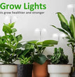 LED Kweeklamp voor Binnenplanten – Full Spectrum Groeilamp met Timer & Dimfunctie (5V USB)