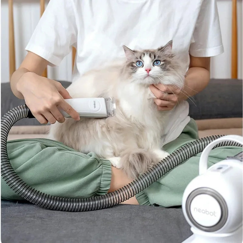 Huisdier Trimmer & Grooming Kam – 2-in-1 Haartrimmer voor Honden en Katten
