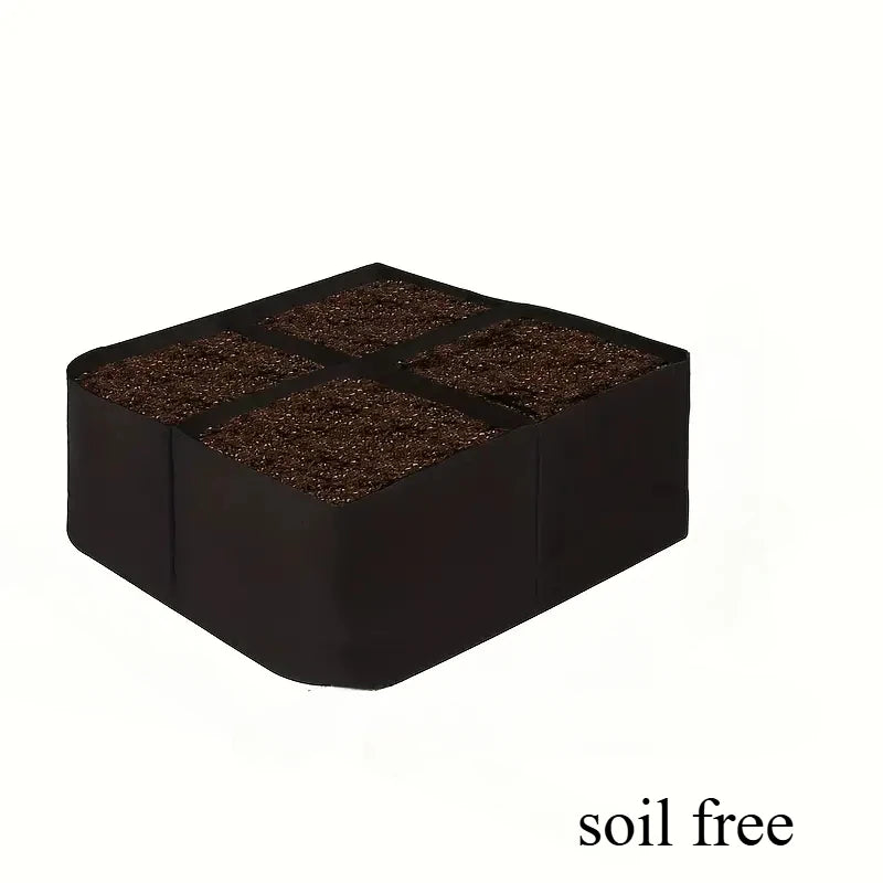 Potager surélevé extra large à 8 compartiments – Potager rectangulaire durable