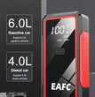 EAFC 2000A Starthilfegerät für Autos – 12V Batterieverstärker & Powerbank (600A / 2000A)