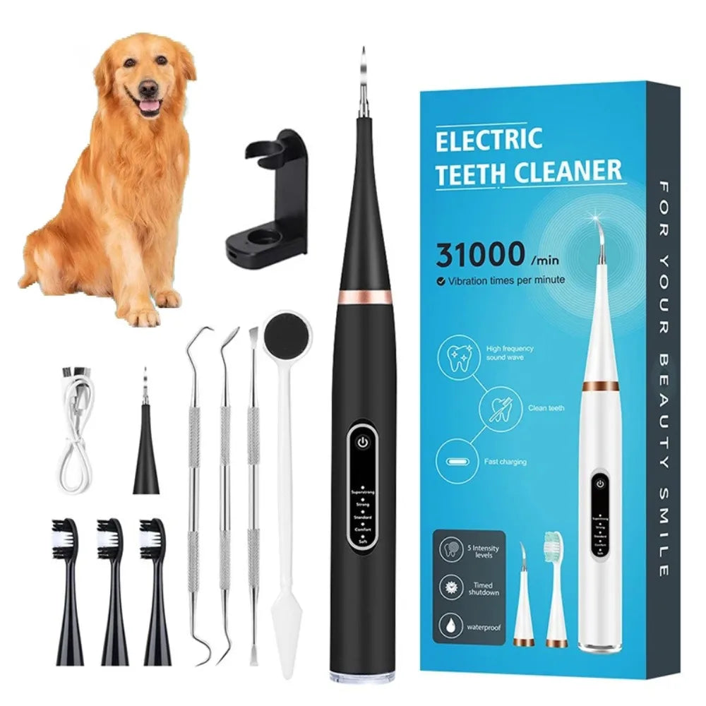 Brosse à dents ultrasonique pour chiens – Brosse à dents électrique pour animaux