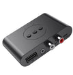 Bluetooth 5.2 Audio Receiver met NFC – Draadloze AUX & RCA Adapter voor Auto, Speakers en Versterkers