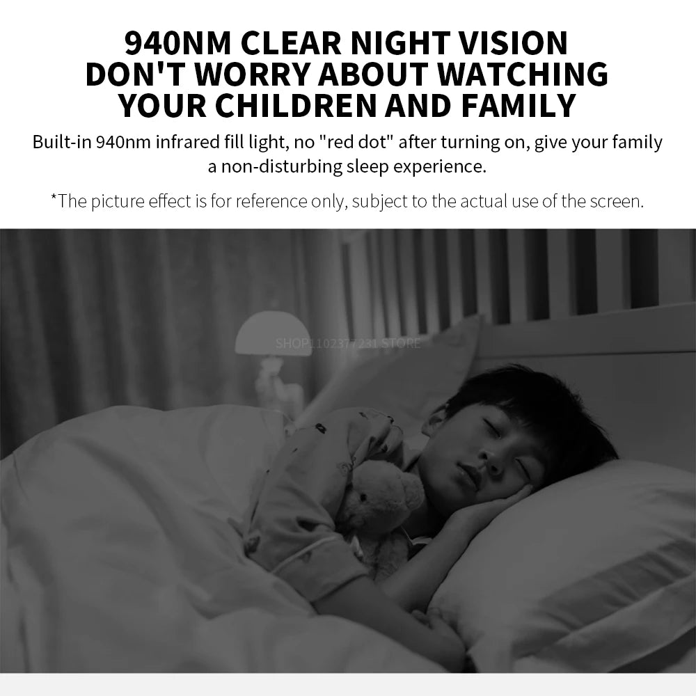 Xiaomi Smart IP-Kamera Standard Edition 2K – 2K HD-Sicherheitskamera mit Nachtsicht und KI-Alarm