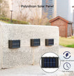 🔆 ZHIYU Solar Wandlamp Up & Down – Waterdichte LED Wall Washer