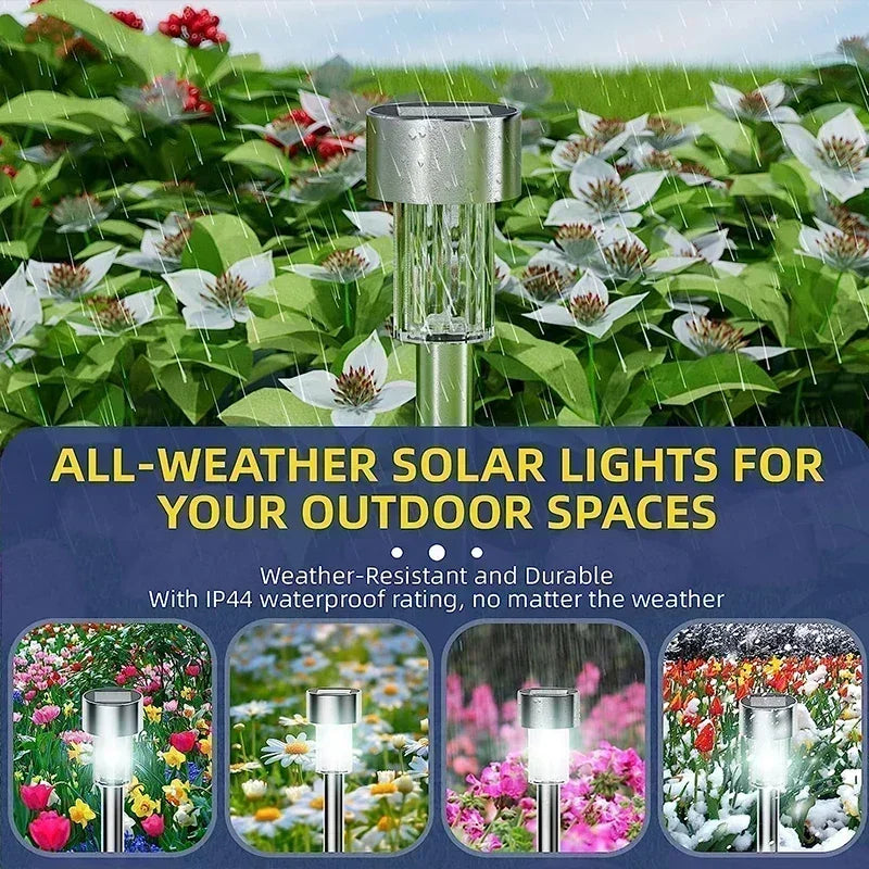 🌞 super-cheese Solar Tuinverlichting Set – 10/20/30 Stuks LED Padlampen (IP44)
