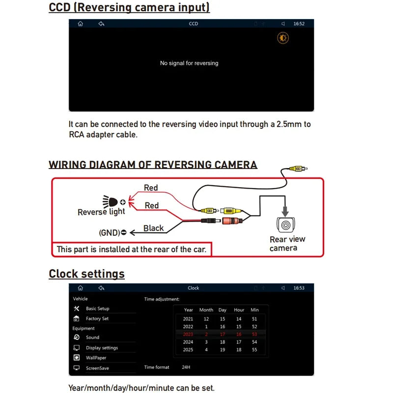 10.26" Car Mirror Radio Multimedia Player – Wireless CarPlay & Android Auto met Bluetooth