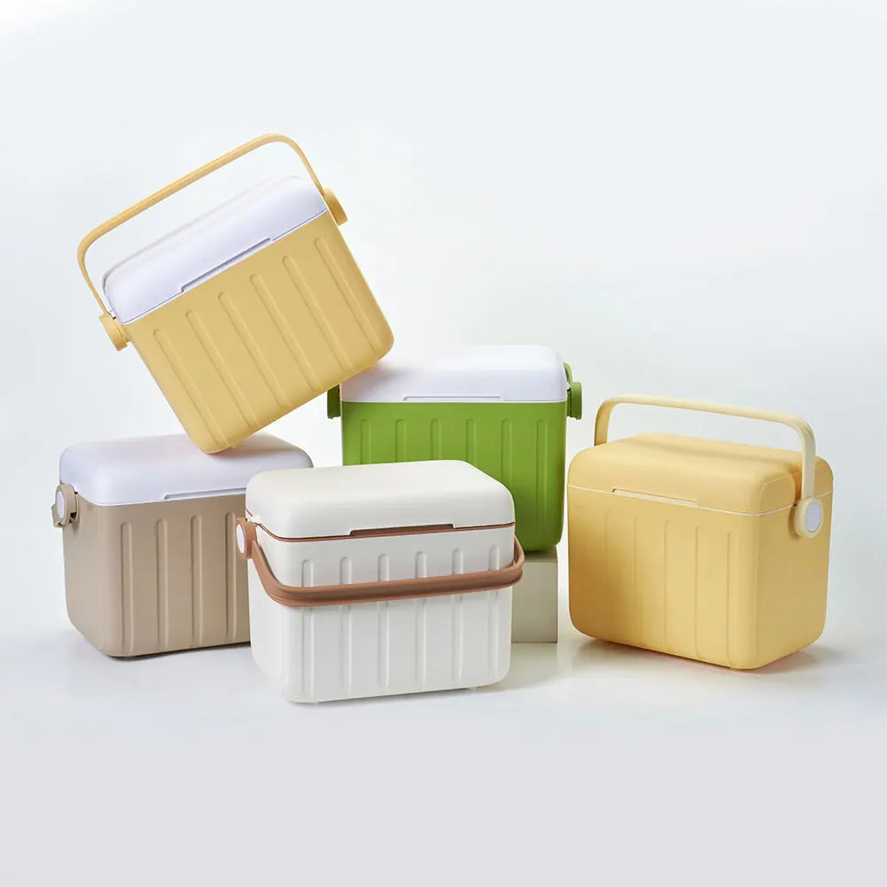 Apwikoger 6L Camping Koelbox – Draagbare Geïsoleerde Cooler voor Camping, Strand & Picknick