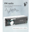 Autoradio MOPECT DAB+ 1-DIN Bluetooth – Lecteur MP3 avec 2 ports USB, carte TF, entrée auxiliaire et télécommande