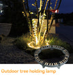 🌳 Solar Tree Hug LED Tuinlamp – IP65 Waterdichte Boomverlichting (Modern Design)