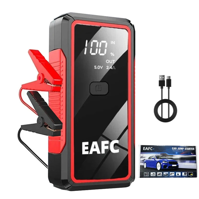 EAFC 2000A Starthilfegerät für Autos – 12V Batterieverstärker & Powerbank (600A / 2000A)