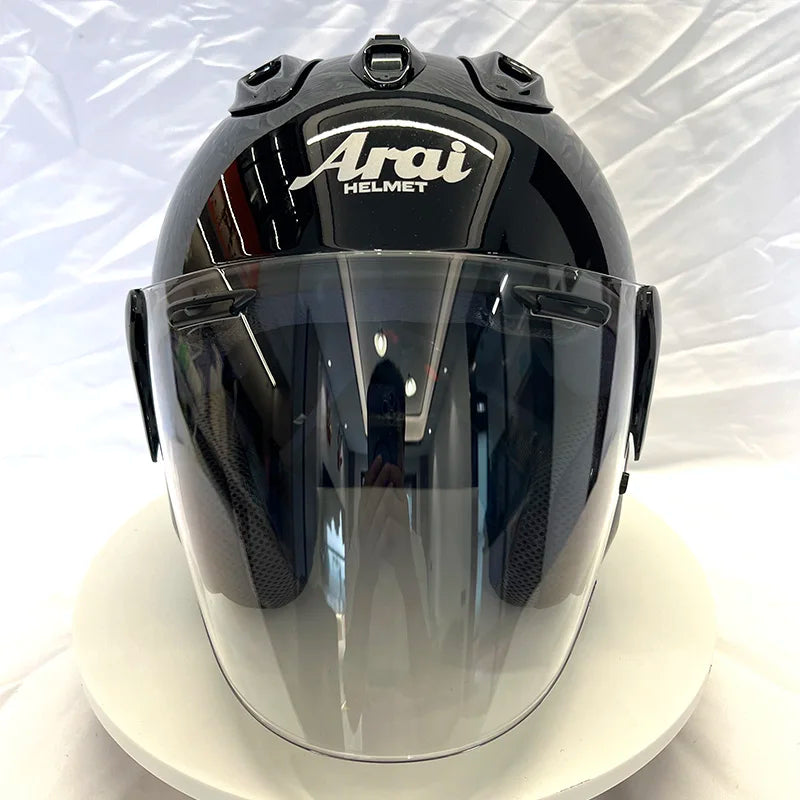 🏍️ Casque Moto Jet 3/4 – Casque Rétro Cruiser & Harley Homologué DOT/ECE