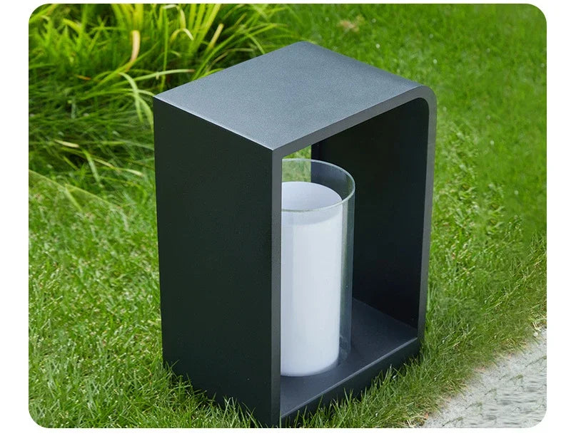 🌿 Lampe de jardin LED IISINUO – Lampe de pelouse paysagère en acier inoxydable IP65 (85-265V)