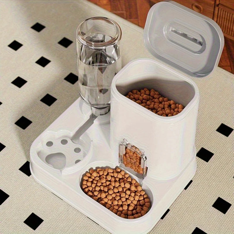 Grote Automatische Voer- en Waterdispenser voor Honden & Katten
