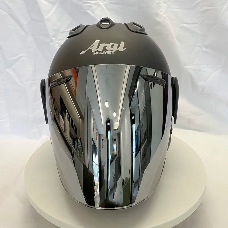 🏍️ Casque Moto Jet 3/4 – Casque Rétro Cruiser & Harley Homologué DOT/ECE