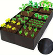 Potager surélevé extra large à 8 compartiments – Potager rectangulaire durable