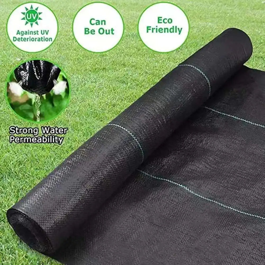 Tuin Anti-Worteldoek 10 x 1 Meter – Heavy-Duty Weed Barrier Gronddoek (PE)