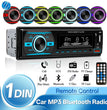 Hippcron 1DIN Bluetooth-Autoradio mit MP3-Player, UKW-Radio, USB, AUX und TF-Kartensteckplatz – 60 W