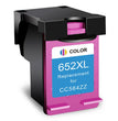 Cartouche d'encre CRTBOTW 652XL compatible avec les imprimantes HP DeskJet et ENVY