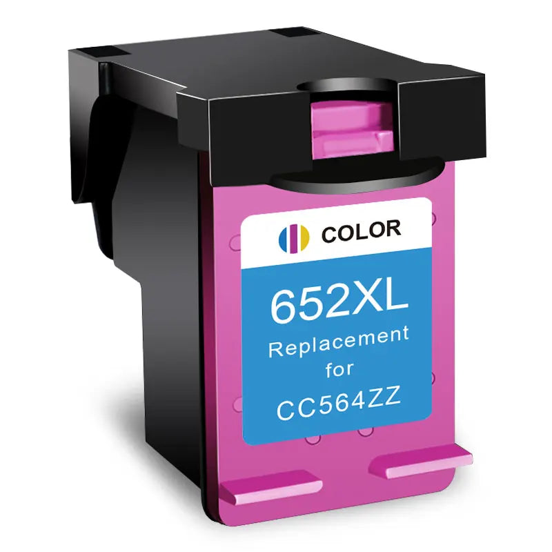 Cartouche d'encre CRTBOTW 652XL compatible avec les imprimantes HP DeskJet et ENVY