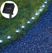 🌞 Solarbetriebene LED-Gartenwegleuchte – IP68 wasserdichte Solarbeleuchtung mit Touch-Steuerung 