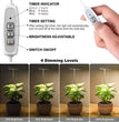 LED Kweeklamp voor Binnenplanten – Full Spectrum Groeilamp met Timer & Dimfunctie (5V USB)