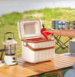 Apwikoger 6L Camping Koelbox – Draagbare Geïsoleerde Cooler voor Camping, Strand & Picknick