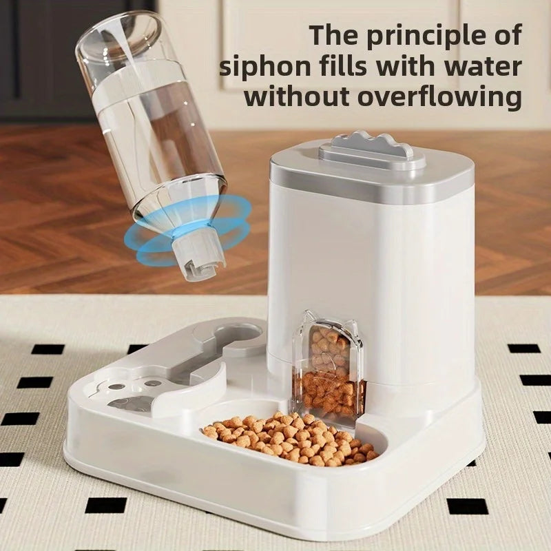 Grote Automatische Voer- en Waterdispenser voor Honden & Katten