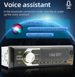 Autoradio MOPECT DAB+ 1-DIN Bluetooth – Lecteur MP3 avec 2 ports USB, carte TF, entrée auxiliaire et télécommande