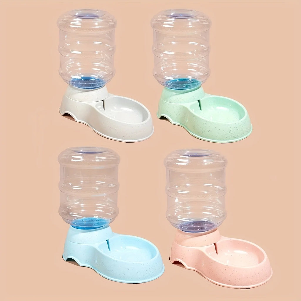 Distributeur automatique d'eau et de nourriture pour chiens et chats – Grande capacité