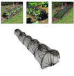Tunnel de jardin en filet anti-insectes 300 x 45 x 45 cm – Protection en maille noire pour légumes