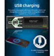 Autoradio MOPECT DAB+ 1-DIN Bluetooth – Lecteur MP3 avec 2 ports USB, carte TF, entrée auxiliaire et télécommande