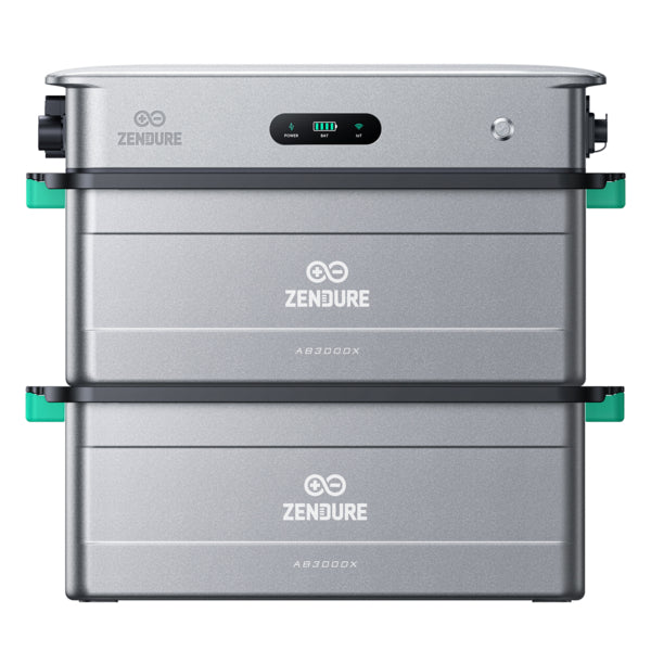 Zendure SolarFlow 2400 AC + AB3000X Slimme Thuisbatterij met Plug & Play