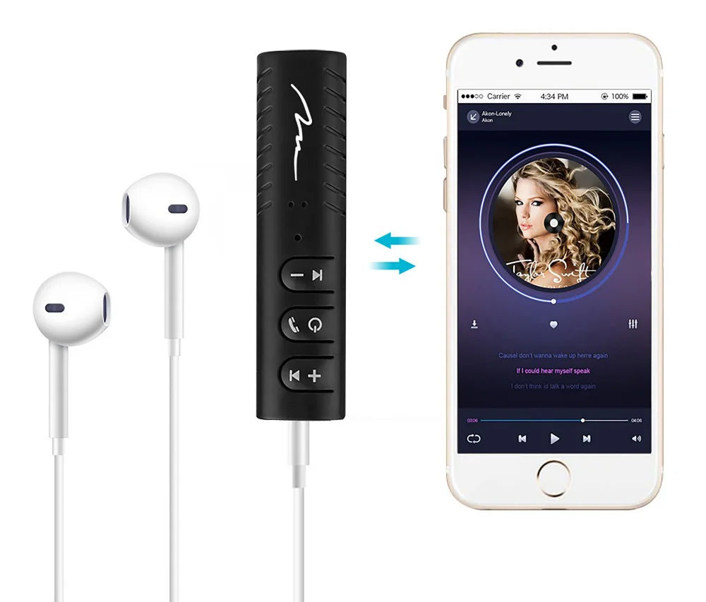 Media-Tech BT Audio Receiver MT3588 – Bluetooth Muziekontvanger