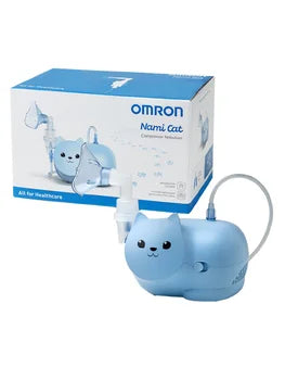 Omron Nami Cat NE-C303K-KDE – Nébuliseur/inhalateur pour enfants