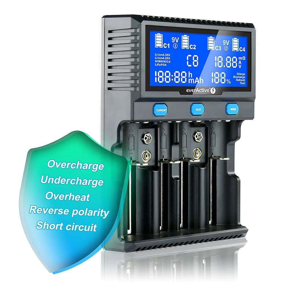 EverActive UC-4200 Professionele Batterijlader