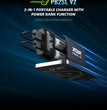XTAR PB2SL V2 – Chargeur et batterie externe pour batteries Li-ion (18650 / 20700 / 21700) – Noir
